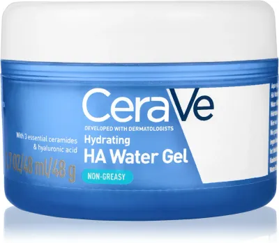 Гель-крем для лица CeraVe Hydrating HA Water Gel увлажняющий, с гиалуроновой кислотой, 48 г do każdego rodzaju skóry