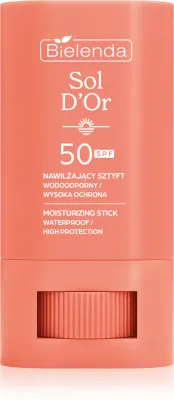 Стик солнцезащитный Bielenda Sol D’or для лица, водостойкий, высокой степени защиты, 18 г