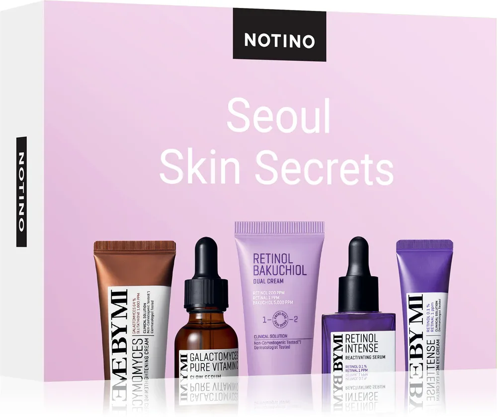 Beauty Discovery Box Notino Seoul Skin Secrets - Набор для ухода за кожей лица Discovery Box Notino Seoul Skin Secrets, 5 средств