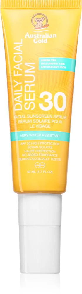 Сыворотка для лица Australian Gold Daily Facial Serum солнцезащитная, увлажняющая, 50 мл SPF 30