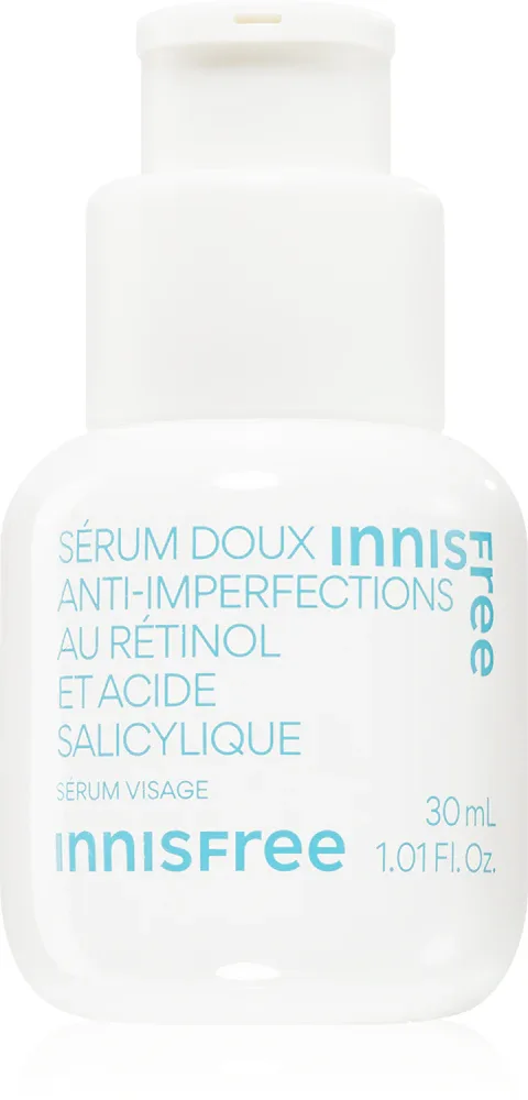 Сыворотка для лица innisfree Gentle Retinol Salicylic Anti-Blemish Serum с ретинолом, для проблемной кожи, 30 мл