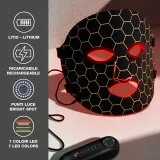 Прибор для световой терапии лица BEPER P302VIS100 со светодиодами, зарядка USB, 1 шт — фото 2