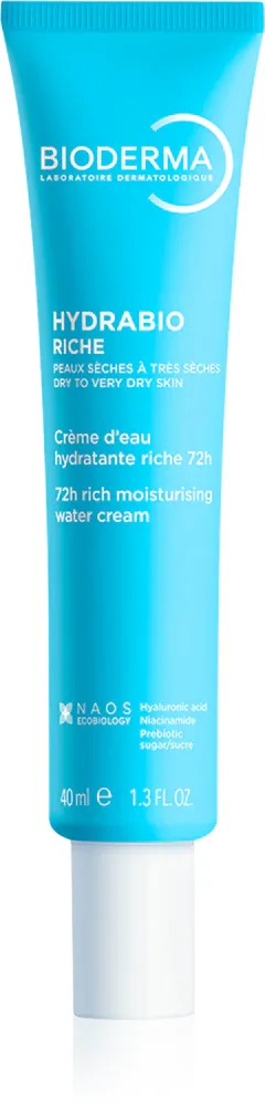Крем для лица Bioderma Hydrabio Rich насыщенный увлажняющий, для сухой кожи, 40 мл