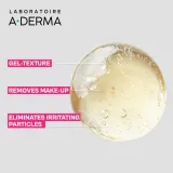 Гель для снятия макияжа A-Derma Exomega Calming Cleansing Gel очищающий, для чувствительной кожи, 200 мл — фото 4