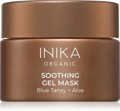 Маска для лица INIKA Organic Soothing Gel Mask гелевая, успокаивающая, увлажняющая, 50 мл