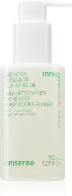 Масло гидрофильное для снятия макияжа innisfree Green Tea Amino Acid Cleansing Oil очищающее, 150 мл