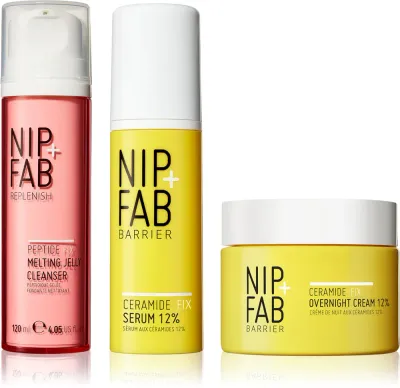 Набор для ухода за лицом NIP+FAB Strengthen Repair Set, 3 средства, 3 шт