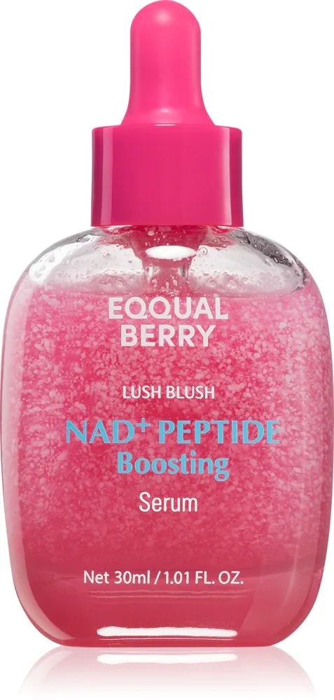 Сыворотка для лица EQQUALBERRY NAD+ Peptide Boosting Serum с пептидами, для любого типа кожи, 30 мл