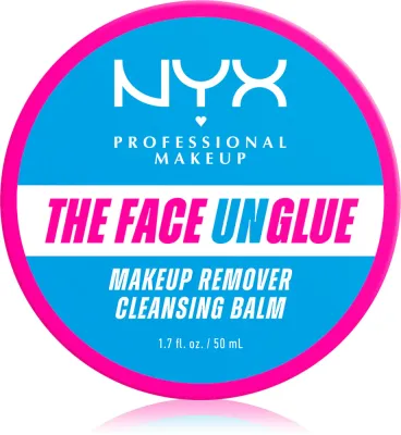 Салфетки для снятия макияжа NYX Professional Makeup The Face Unglue для всех типов кожи, с маслом жожоба, 50 мл