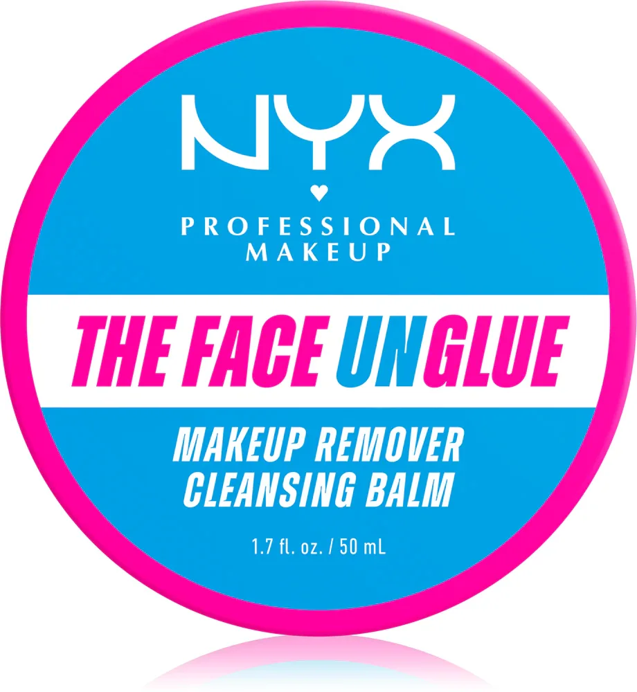 Салфетки для снятия макияжа NYX Professional Makeup The Face Unglue для всех типов кожи, с маслом жожоба, 50 мл