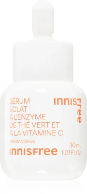 Сыворотка для лица innisfree Green Tea Enzyme Vitamin C Brightening Serum с витамином C, для сияния кожи, 30 мл