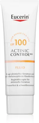 Эмульсия солнцезащитная для лица Eucerin Actinic Control MD SPF 100, быстро впитывается, 80 мл