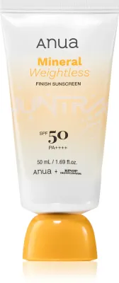 Крем солнцезащитный для лица Anua K-Pop Demon Hunters Mineral Weightless Finish Sunscreen водостойкий, увлажняющий, 50 мл