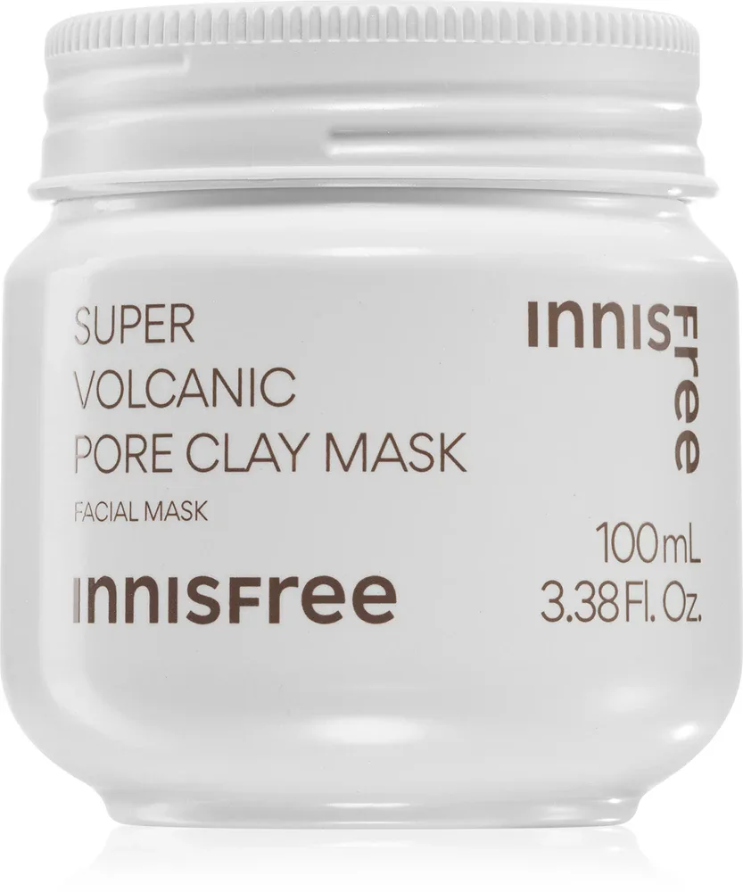 Маска для лица innisfree Super Volcanic Pore Clay Mask глиняная, очищающая поры, 100 мл