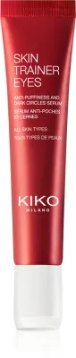 Сыворотка для кожи вокруг глаз KIKO Milano Skin Trainer Eyes увлажняющая, с кофеином, 15 мл