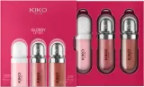 Набор для губ KIKO Milano Glossy Lip Set подарочный, с блесками и кремом для губ — фото 1