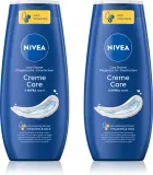 Гель для душа NIVEA Creme Care питательный, увлажняющий, 2х250 мл — фото 1