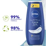 Гель для душа NIVEA Creme Care питательный, увлажняющий, 2х250 мл — фото 4