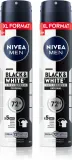 Антиперспирант-спрей NIVEA MEN Black White Invisible Original для мужчин, 2х200 мл — фото 1