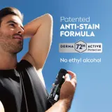 Антиперспирант-спрей NIVEA MEN Black White Invisible Original для мужчин, 2х200 мл — фото 3