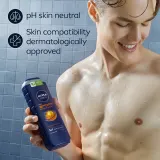 Гель для душа NIVEA MEN Sport с минералами, для тела и волос, 2х250 мл — фото 3