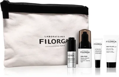 Набор для ухода за лицом FILORGA DISCOVERY KIT THE ICONICS EXPERT PROTOCOL подарочный, с мини-версиями средств, 1 шт