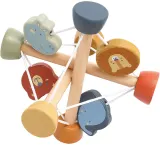 Мяч развивающий 2Kids Toys Activity Ball деревянный, мультисенсорный, 1 шт 10m+ — фото 2