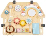 Доска развивающая 2Kids Toys Activity Board Lion´s House деревянная, для моторики, 1 шт 12m+ — фото 1