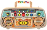 Доска развивающая 2Kids Toys Activity Board Wooden FM Radio деревянная, со звуками, 1 шт 12m+ — фото 1