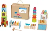 Набор игрушек 2Kids Toys Gift Set Toys деревянных, подарочный, 52 шт 12m+ — фото 1