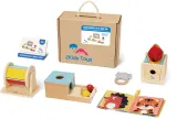 Набор игрушек 2Kids Toys Montessori деревянных, подарочный, в чемоданчике 5m+ — фото 1