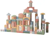 Кубики деревянные 2Kids Toys Safari Animal Blocks развивающие, с мотивом животных, 120 шт 12m+ — фото 1