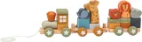 Паровозик деревянный 2Kids Toys Wooden Train развивающий, 1 шт 18m+ — фото 1