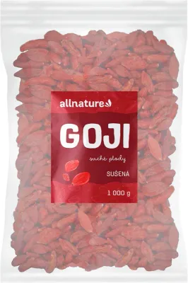 Ягоды годжи Allnature сушёные, источник микроэлементов