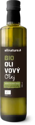 Масло оливковое Allnature Oliwa z oliwek extra virgin BIO первого отжима, для холодных блюд, 500 мл