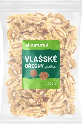 Орехи грецкие Allnature для перекуса и выпечки, 1000 г