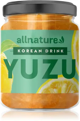Концентрат для напитков Allnature Yuzu, с кусочками юдзу, 500 г