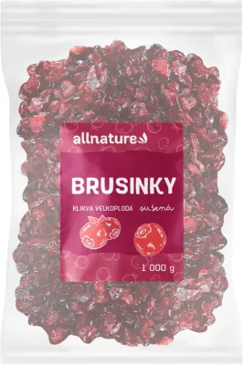 Клюква сушёная Allnature подслащённая, для перекуса и выпечки