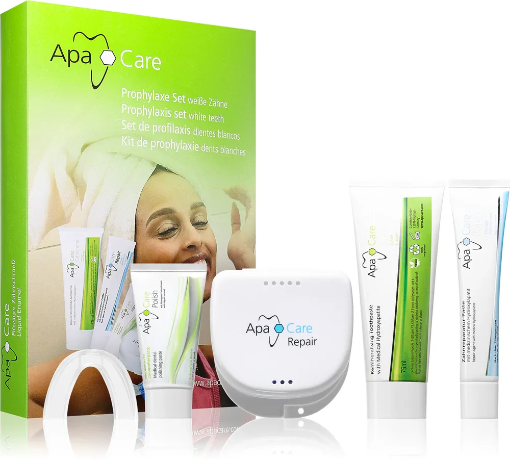 Набор для ухода за полостью рта ApaCare Prophylaxy Set зубные пасты и гель для зубов