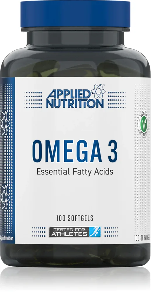 Добавка к пище Applied Nutrition Omega 3 с рыбьим жиром, в капсулах, 168 г