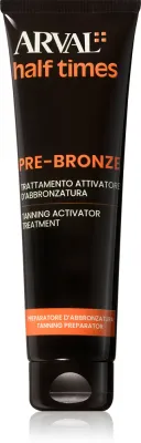 Крем для лица Arval Half Times Pre-Bronze активатор загара, для всех типов кожи, 150 мл
