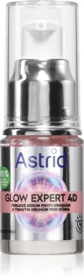 Сыворотка для кожи вокруг глаз Astrid Glow Expert с ниацинамидом, разглаживающая, 15 мл