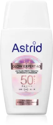 Крем для лица Astrid Glow Expert солнцезащитный, с ниацинамидом, 50 мл