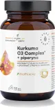 Добавка к пище Aura Herbals Kurkuma 500 mg C3 Complex + piperyna с куркумой и пиперином, 60 капсул — фото 1