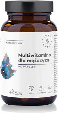 Добавка к пище Aura Herbals Multiwitamina dla mezczyzn мультивитамины для мужчин, 60 капсул