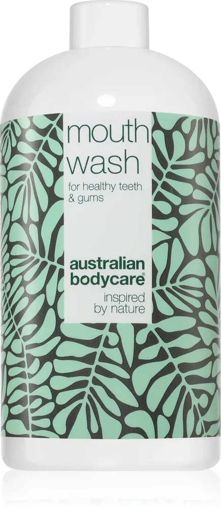 Ополаскиватель для полости рта Australian Bodycare Mouth Wash с маслом чайного дерева, освежающий, 500 мл