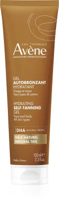 Avène Sun Hydrating Self-Tanning Gel - Гель автозагар Avene Sun Hydrating Self-Tanning Gel для лица и тела, увлажняющий, 100 мл do każdego rodzaju skóry, 100 мл