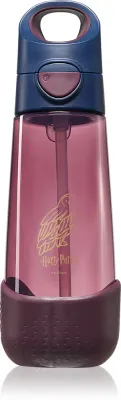 Бутылка детская b.box Harry Potter Bottle with Straw с трубочкой, с детским рисунком, 600 мл