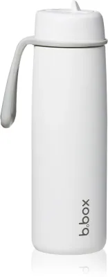 Бутылка детская b.box Stainless Steel Thermos Bottle из нержавеющей стали, с трубочкой, 690 мл