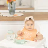 Кружка детская Baboo Cup with Silicone Spout с силиконовым носиком, лёгкая, 260 мл Peachy Keen 6m+ — фото 4